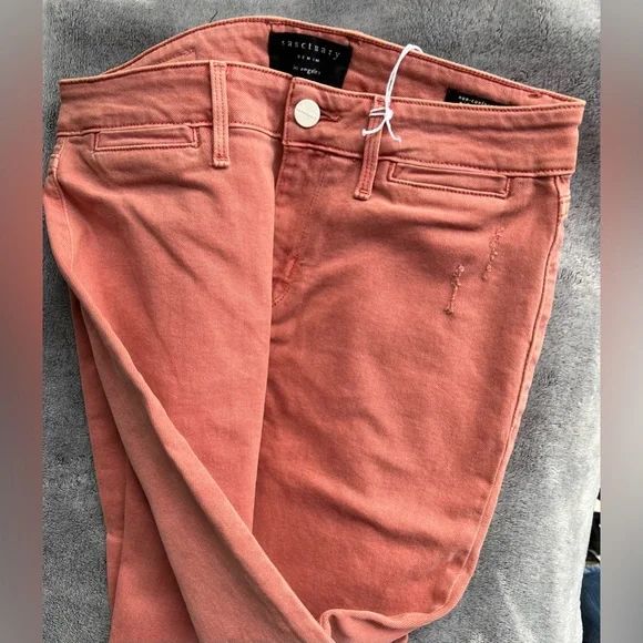 NWT. Sanctuary/ Anthropologie Non- conformist wide leg crop - Picture 3 of 8